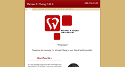 Desktop Screenshot of michaelchengdds.com